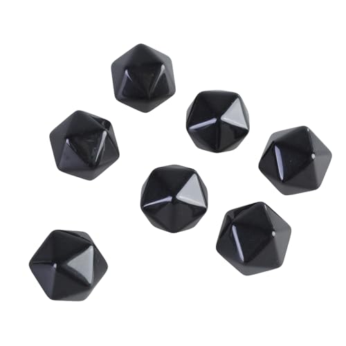 20pcs Blanks Acrylpolyedrisch Zices 20mm Runde 20 Seitig Sided Dices Für Brettspielaufkleber Mathematikzählungsunterricht von Csnbfiop