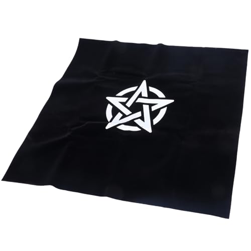 Csnbfiop Draw String Dices Bag Tischdecke Dekorative Tarot Karten Tasche Brettspielkarte Flanellelette Schmuck Verpackung Aufbewahrungstasche von Csnbfiop