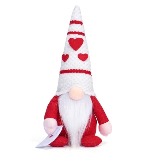 Csnbfiop Herzhut Schwedische Gnomes Plüsch Puppen Skandinavische Tomtes Elfen Gefüllt Figurine Tabletop Orament von Csnbfiop