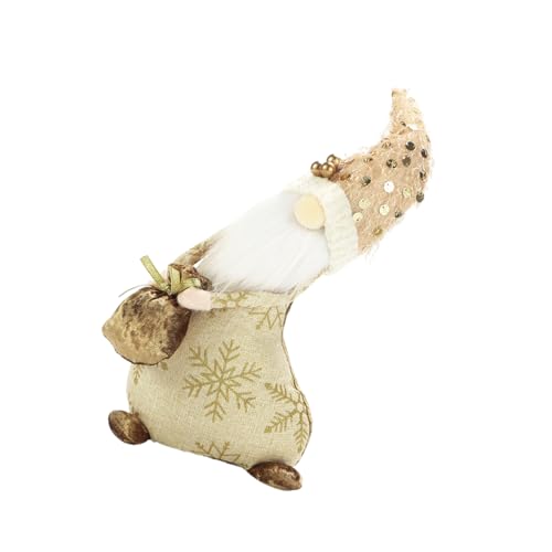 Csnbfiop Santa Gnomes Weihnachten Plüschpuppen Pailletten Schneeflocke Schwedische Tomtes Gefülltes Spielzeug Für Oder Desktop Dekoration Ornament von Csnbfiop