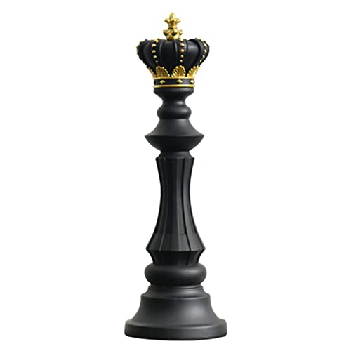 Csnbfiop Schach König Königin Ritter Statue Skulptur Ornament Sammlerfigur Handwerk Einrichtung Für Dekorationen von Csnbfiop