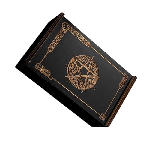 Csnbfiop Tarot Karten Aufbewahrungsbox Tragbarer Karten Aufbewahrungsbehälter Astrologie Schmuckkästchen Push Pull Aufbewahrungsbox von Csnbfiop