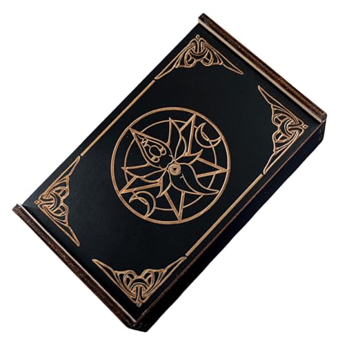 Holz Push Pull Tarot Karten Lagerung Box Tragbare Karte Container Astrologie Schmuck Box Wahrsagerei Karte Lagerung Fall von Csnbfiop