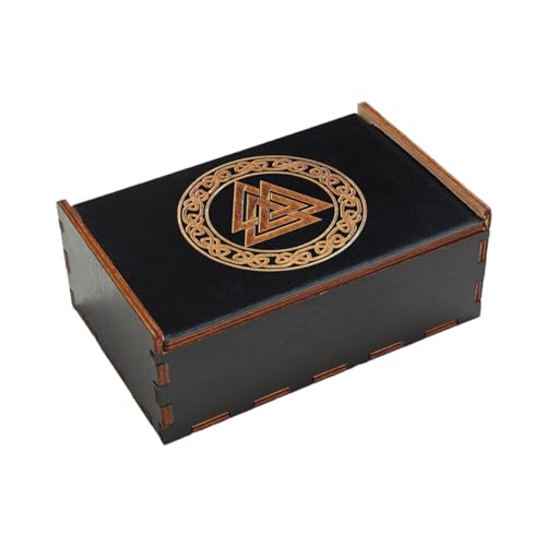 Spiel Tarot Karten Box Hexerei Lagerung Box Holz Tarot Karten Lagerung Fall Container Für Wahrsagerei Hexen von Csnbfiop