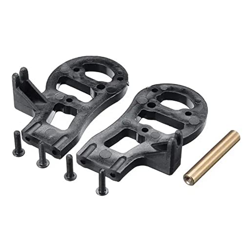 Ctwezoikmt 1 Stück Reitstockhalterung RC Autoteile Zubehör EA1022 Schwarz für JLB Racing Cheetah 11101 1/10 von Ctwezoikmt