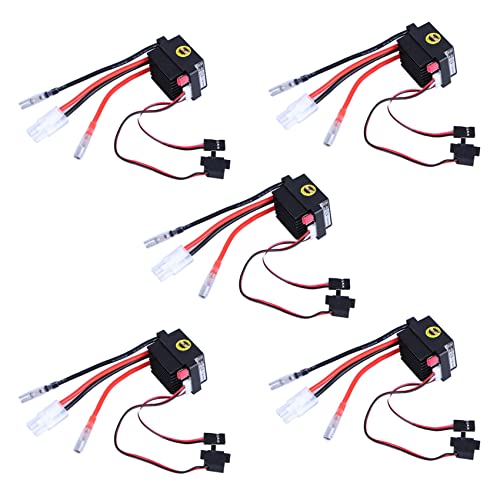 Ctwezoikmt 5X Rc ESC 320A 6-12V Gebürsteter ESC Drehzahl Regler mit 2A BEC für RC U6L5 von Ctwezoikmt