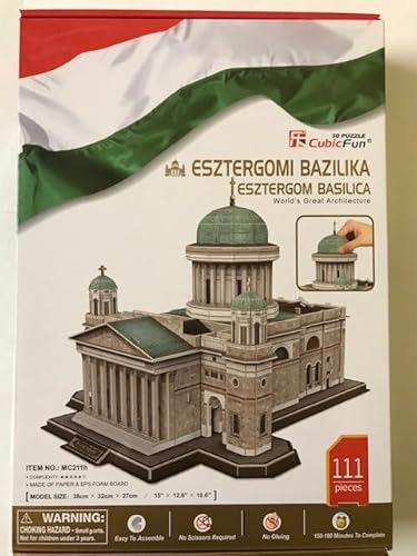 3D Puzzle Esztergom Basilica Sankt Adalbert Kathedrale Ungarn CubicFun von CubicFun