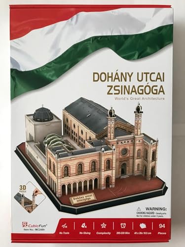 3D Puzzle Große Synagoge Dohany Budapest Ungarn CubicFun Tabakgasse von CubicFun