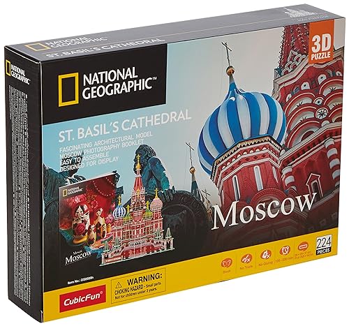 Puzzle 3D NATIONAL Geographic BASIEL von CubicFun