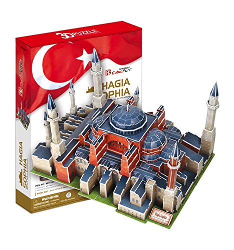 CubicFun 3D Puzzle MC-Serie "Hagia Sophia - Istanbul" von CubicFun