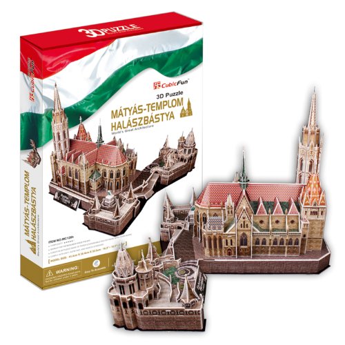 Matthias Church Budapest 3D Puzzle von CubicFun