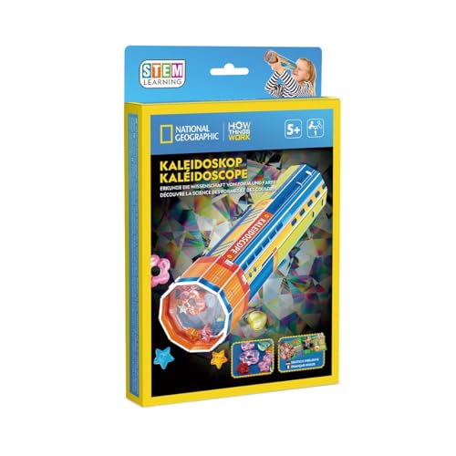 CubicFun 661117 Bausatz, Kaleidoskop, DIY Bastel-Set Optik, Licht und Farben, Experimentierset für Kinder ab 5 Jahren CubicFun 661117 Bausatz, Kaleidoskop, DIY Bastel-Set Optik, Licht und Farben, Experimentierset für Kinder ab 5 Jahren von CubicFun