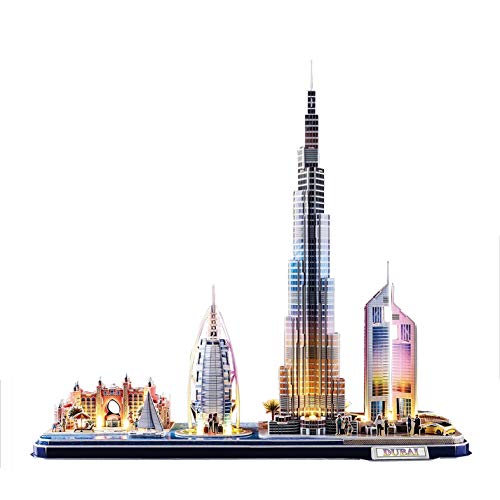 CubicFun 3D Puzzle Led Dubai kreativ Spaß, für die ganze Familie, Kinder, 10+ CubicFun 3D Puzzle Led Dubai kreativ Spaß, für die ganze Familie, Kinder, 10+ von CubicFun