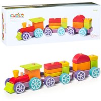 Holzzug Regenbogen Express 15 Teile von Cubika