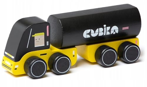 Tankwagen aus Holz, Gelb, 18 m + Cubika von Cubika