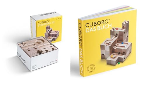 Kugelbahn Cuboro Sparset Standard 32 inkl. Cuboro Das Buch von Cuboro