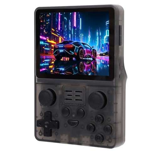 Cuifati Handheld-Spielekonsole, RK3326 CPU ARM Quad Core 1,5 GHz, Unterstützt Dutzende von Simulatoren, Unterstützung für PSP, über 10.000 Spiele, 16 G 128 G Dual-TF-Karte, von Cuifati