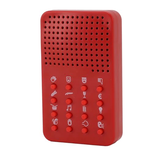 Cuifati Lustiger Soundhersteller, Tragbarer Elektronischer Streich -Rauschhersteller mit 16 Effekten Lustiger Key Sound Machine Toy für Party, Festliches Ambiente, Überraschungsstreiche Cuifati Lustiger Soundhersteller, Tragbarer Elektronischer Streich -Rauschhersteller mit 16 Effekten Lustiger Key Sound Machine Toy für Party, Festliches Ambiente, Überraschungsstreiche von Cuifati