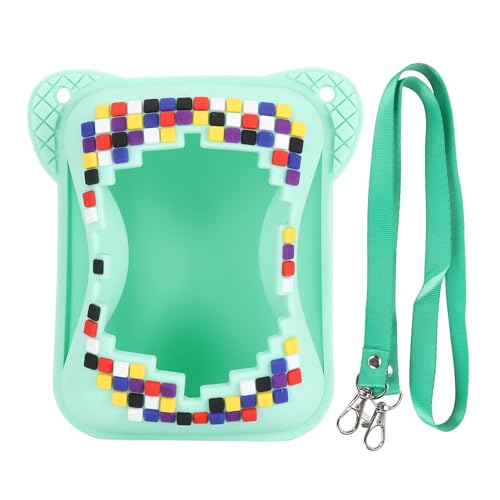 Cuifati Silikonhülle für Bitzee Interactive Toy Digital Pet und Hülle, Schutzhülle, Kompatibel mit Bitzee Virtual Electronic Pets Zubehör (nur Hülle) (Green) von Cuifati