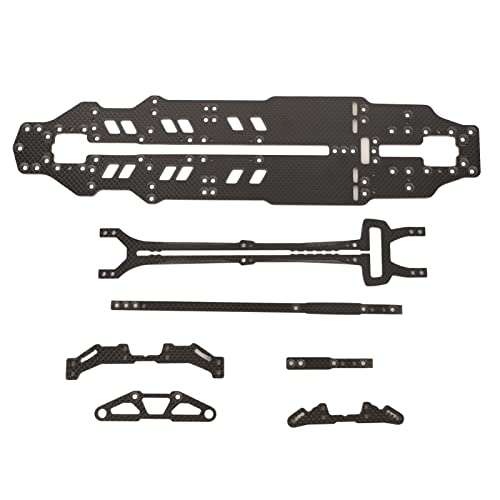 Culnflun Carbonfaser -Chassis -Kit Hochleistungs -Upgrade für Xpress Arrow AT1S 1:10 RC -Auto (Black) von Culnflun