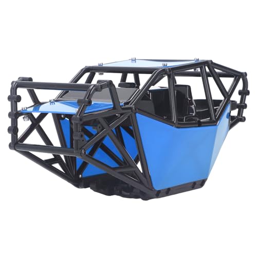 Culnflun Fernbedienung Crawler Body Shell Kunststoff RC Roll Cage Car Model -Zubehör für axiale scx10 (Blue) von Culnflun