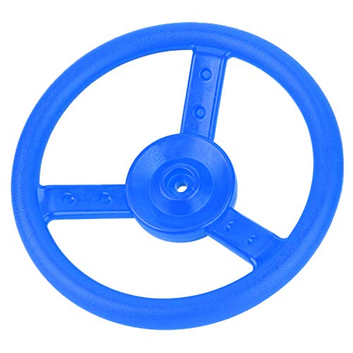 Culnflun Kunststoff-Lenkrad für Kinder, Spielzeug, Haltbarkeit, Spielplatz-Schaukel-Set, Zubehör, Durchmesser 26,5 cm, ideal für Spielplatz-Schaukel-Set (Blue) von Culnflun