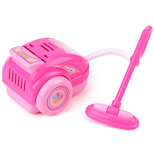 Culnflun Mini Elektrischer Staubsauger Baby Kinder Kinder Haushaltsgeräte Spielzeug Rosa Rose Rot für Rollenspiele Lernwerkzeug von Culnflun