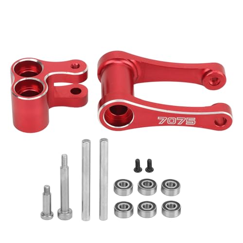 Culnflun Motorradknöchel -Zugstange verbesserte Aluminiumlegierung Hochfestes Heckknöchel -Zugstange für Losi 1/4 Promoto MX (Red) von Culnflun