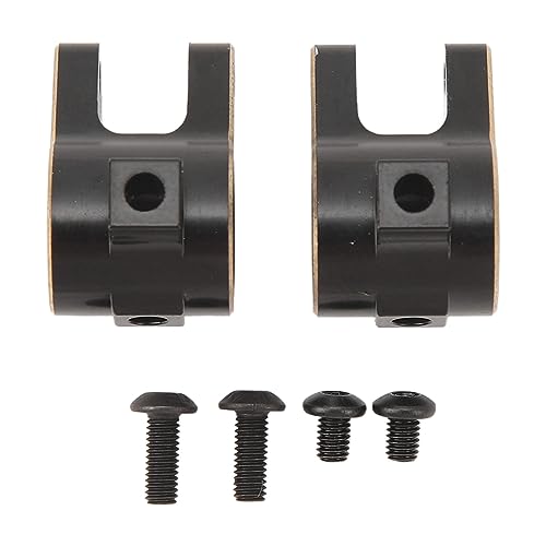 Culnflun RC -Achsenrohr -Link -Mount -Set Schwarz Gold Messing ausgezeichnetes Materials Material Genauige Größe Herstellung für axiale SCX10 Pro 1/10 RC Kletterbikes Axi03028 von Culnflun