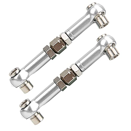 Culnflun RC-Lenkgestänge, Upgrade-Zubehör, hochfestes Servogestänge vorne hinten HPI RS4 Sport 3 1/10 (Silver 113696S) von Culnflun