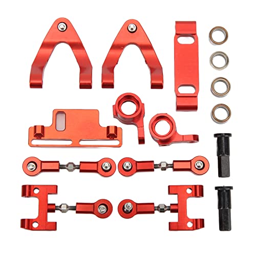 Culnflun RC Metal Lenering Cup Hex Adapter Oberster Arm für WPL D12 RC -Auto Aluminium -Legierung verbessert die Leistung für Enthusiasten geeignet (Red) von Culnflun