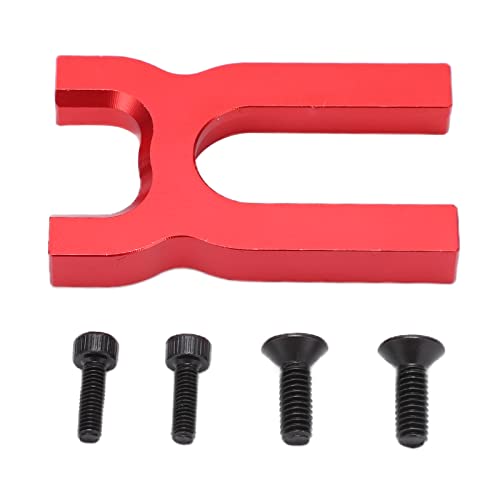 Culnflun RC-Motorhalterung aus Aluminiumlegierung, hohe Verarbeitung, verschleißfest und korrosionsbeständig, geeignet für Arrma Kraton 6S BLX V4 1/7 Mojave (Red) von Culnflun