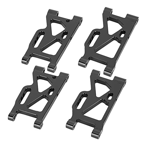 Culnflun Swing Arm Kit, hochfestige Aluminiumlegierung vorderen Heck -Schwungarme für Wltoys 144001 1/14 RC -Auto -Upgrade -Teile (Schwarz) von Culnflun