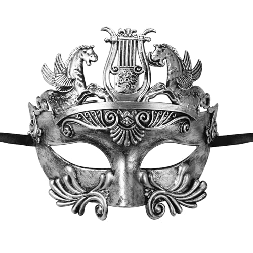 Cupimatch Masken Kostüm Herrenmaskerade Maske: Maskerade Maske Vintage Griechische und Römische Soldaten Festival Feiertag Party Kleid für Männer von Cupimatch