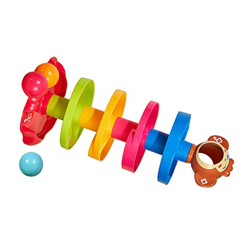 Cuque Baby Ball Drop Tower, Ball Drop und Roll Tower Attraktive Lernhilfe für Babys von Cuque