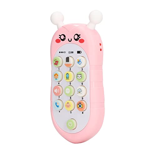 Cuque Handy-Spielzeug, Batterie Lernspielzeug für (Rosa mit Lanyard) von Cuque