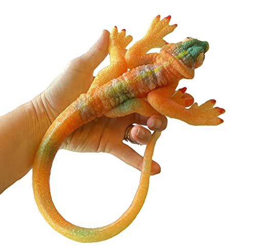 1 Jumbo Grow a Lizard in Wasser – fügen Sie Wasser hinzu und es wächst bis zu 48,3 cm – Geschenk für Reptilienliebhaber – lustiges Tierspielzeug, Badespaß, Wissenschaft, erweiterbar, Neuheit, von Curious Minds Busy Bags