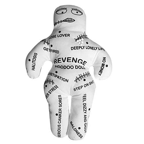 Currentiz Personalisierte Revenge Voodoo Doll Mit Stift Voodoo-Puppe Rache-Voodoo-Puppe 4 Farben Erhältlich von Currentiz