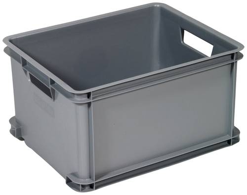 Curver 156011 Aufbewahrungsbox Unibox Classic L stapelbar (B x H x T) 430 x 235 x 350mm Silber 1St. von Curver