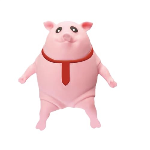 Anti Stress Schwein,Rosa Quetsch Spielzeug Schwein Squishy Squeeze Toys Fidget Toys,Sensorik Autismus Spielzeug von Cushangty