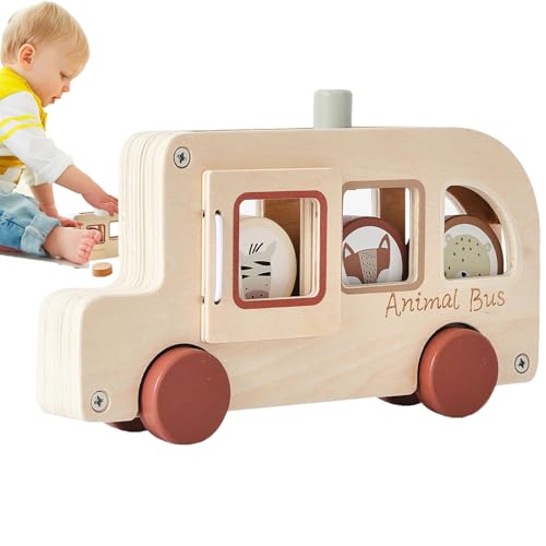 Cushangty Bus Spielzeug | Kinder Auto Spielzeug - Tragbares Lernspiel Interaktives Kreativspiel Für Schule Unterhaltung Mädchen Cushangty Bus Spielzeug | Kinder Auto Spielzeug - Tragbares Lernspiel Interaktives Kreativspiel Für Schule Unterhaltung Mädchen von Cushangty