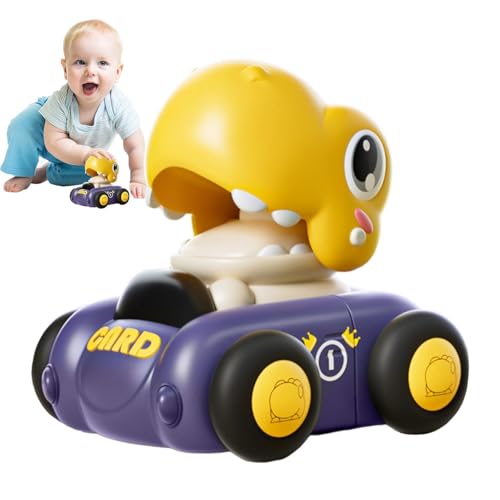 Cushangty Dinosaurier-Push-and-Go-Auto, Rückziehauto für Kleinkinder | Trägheitsspielzeugauto für Kleinkinder,Reibungsbetriebene Fahrzeuge, Spielzeugauto für Kinder, Kinderzimmer, Garten, Schule, von Cushangty