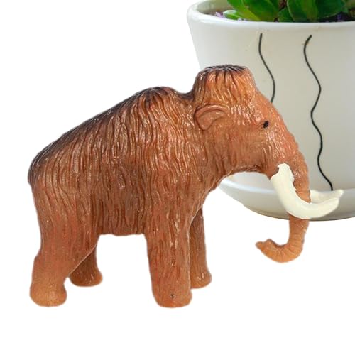 Cushangty Elefantenfiguren für Kinder, Elefantenmodell Spielzeug - Simulation Elephant Tiermodell,Realistisches Design Aufklärung Kognitiver Spielzeug für kreative Spiele, Kunsthandwerk, Sammlungen, von Cushangty