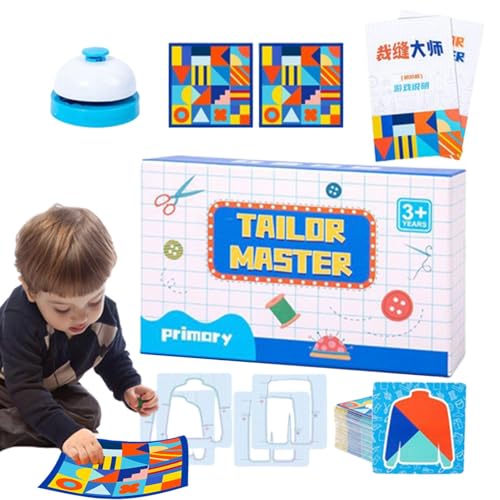 Cushangty Formen-Lernspielzeug, Farb-Formsortierer | Fordern Sie frühes Lernspielspielzeug heraus - 40 Karten Kinderpuzzle, Denk- und Konzentrationstrainingsspielzeug für, Mädchen, Kinder, 2 Spieler von Cushangty