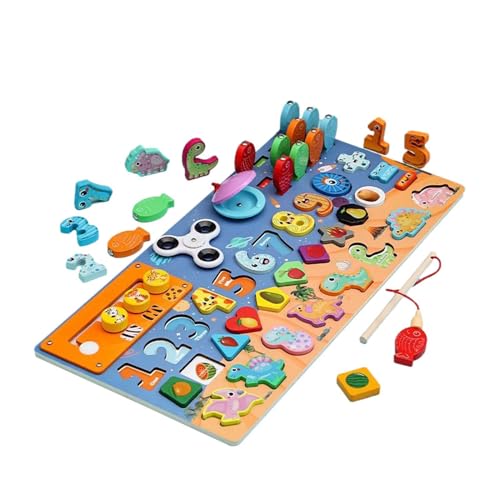 Cushangty Formsortier-Puzzlebrett,-Formpuzzle - Brettspiel für Dinosaurierliebhaber | Passende Formsortierer-Puzzles für die -Pädagogik zu Hause im Kindergarten von Cushangty