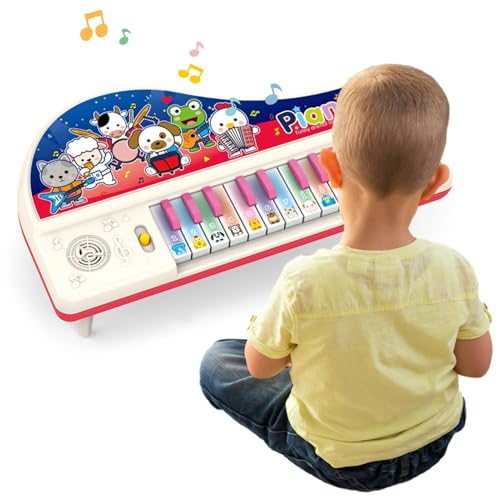 Cushangty Klavierspielzeug für Kinder - Musikinstrument Spielzeug Klaviertastatur,Elektronisches Musikinstrument, musikalisches Lernspielzeug für Kinder ab 3 Jahren von Cushangty