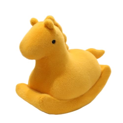 Cushangty Kuschelpferd | 40cm Schaukelpferd Spielzeug | Detailreiches Weiches Süßes Tier Deko Für Schreibtisch Spielgefährte Für Kinder Erwachsene Wohnzimmer Cushangty Kuschelpferd | 40cm Schaukelpferd Spielzeug | Detailreiches Weiches Süßes Tier Deko Für Schreibtisch Spielgefährte Für Kinder Erwachsene Wohnzimmer von Cushangty