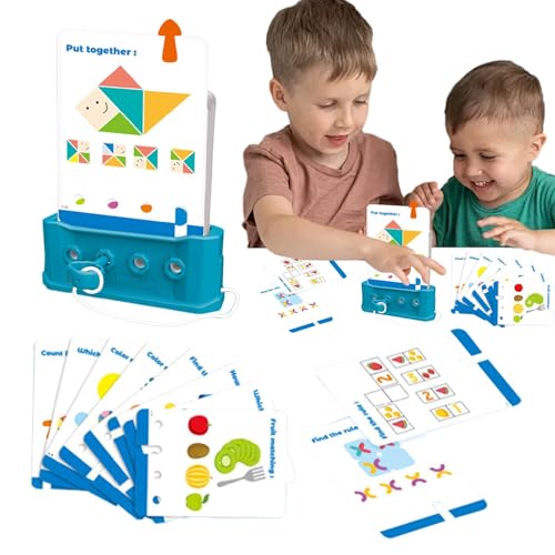 Cushangty Lern-Logikspiel für Kleinkinder, Logik-Lernspielzeug für Kinder | Lernspiel zum logischen Lernen im Vorschulalter - und Mädchen ab 3 Jahren verbessern ihre Feinmotorik mit Spielzeug für von Cushangty