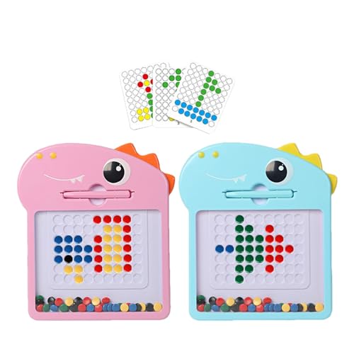 Cushangty Magnetisches Zeichenbrett für Kinder, Magnetisches Zeichenbrett - Pädagogische Magnet-Doodle-Tafel - Doodle Board Pad Lern- und Lernspielzeug für Kinder ab 3 Jahren, kreatives magnetisches von Cushangty