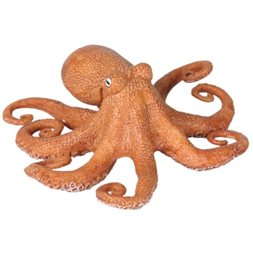 Cushangty Meeresschnecken-Figur, Meeresschnecken-Skulptur | Kleines Meerestiermodell - Realistische Meeresschnecken-Skulptur, Dekorationsspielzeug, Meeresschnecken-Statue, Oktopus-Figuren für Kinder von Cushangty